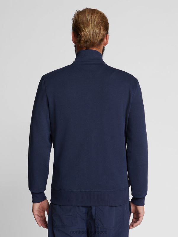 γρ North Sails άνδρες φλις ζακέτα ναυτικό μπλε NZP81161 είδη ένδυσης