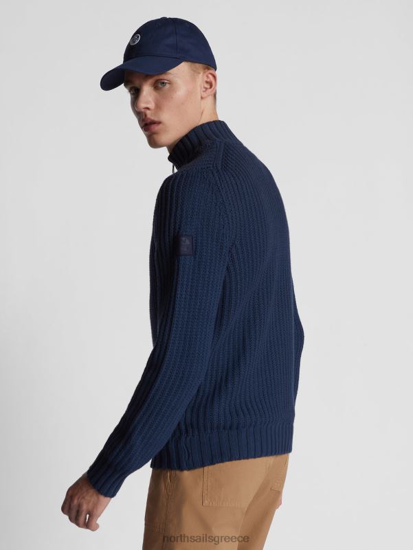 γρ North Sails άνδρες ζακέτα με φερμουάρ ναυτικό μπλε NZP81241 είδη ένδυσης