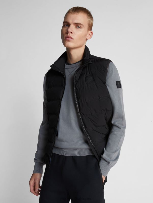 γρ North Sails άνδρες μπλούζα από οργανικό βαμβάκι γκρι βιολετί NZP81248 είδη ένδυσης