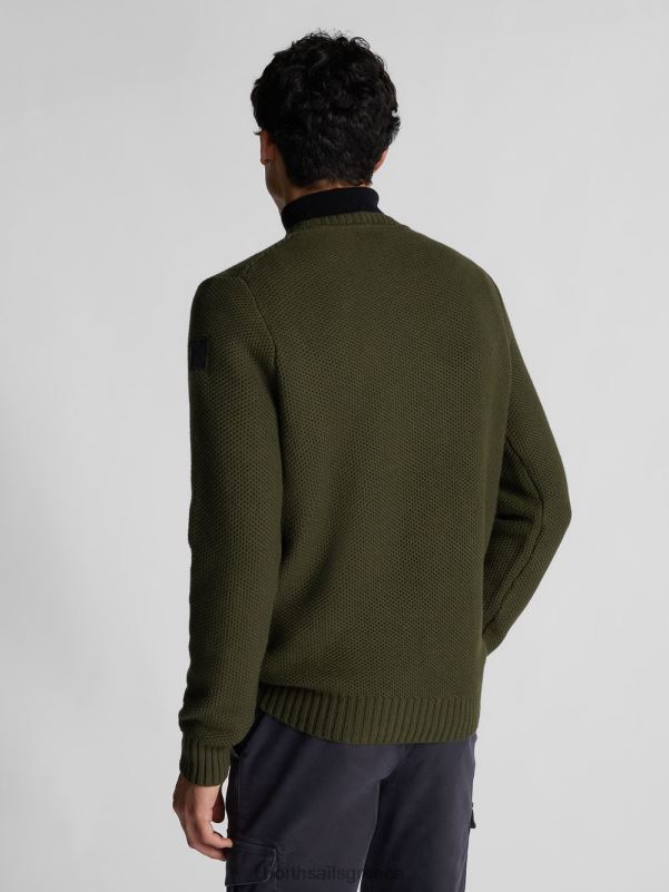 γρ North Sails άνδρες βαμβακερό και μάλλινο μπλουζάκι δασική νύχτα NZP81308 είδη ένδυσης