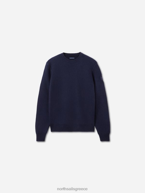 γρ North Sails άνδρες βαμβακερό και μάλλινο μπλουζάκι ναυτικό μπλε NZP81309 είδη ένδυσης