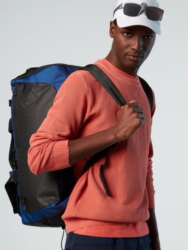 γρ North Sails άνδρες λαιμόκοψη από οργανικό βαμβάκι καρυκευμένο κοράλλι NZP8243 είδη ένδυσης