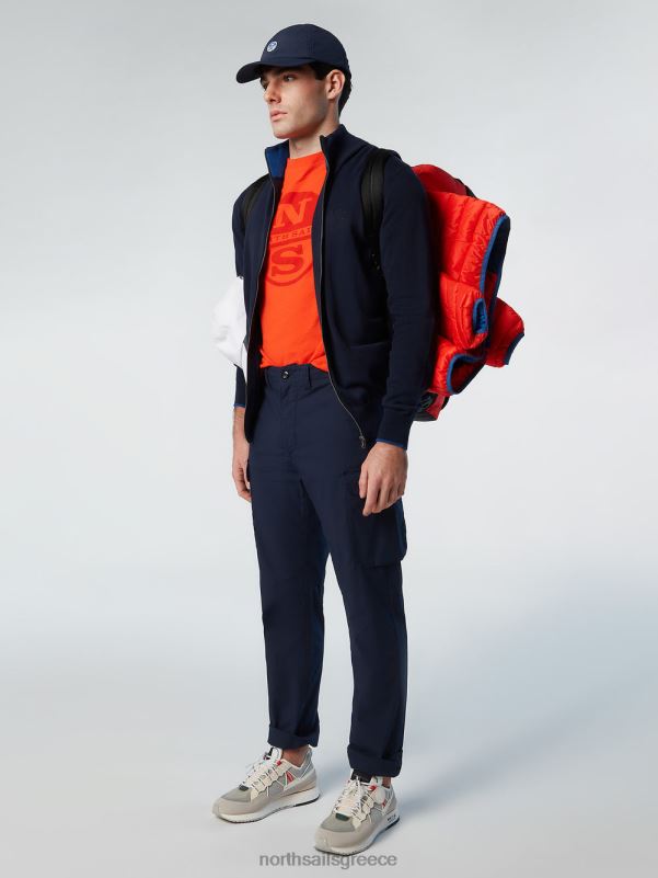 γρ North Sails άνδρες ζακέτα με φερμουάρ ναυτικό μπλε NZP8250 είδη ένδυσης