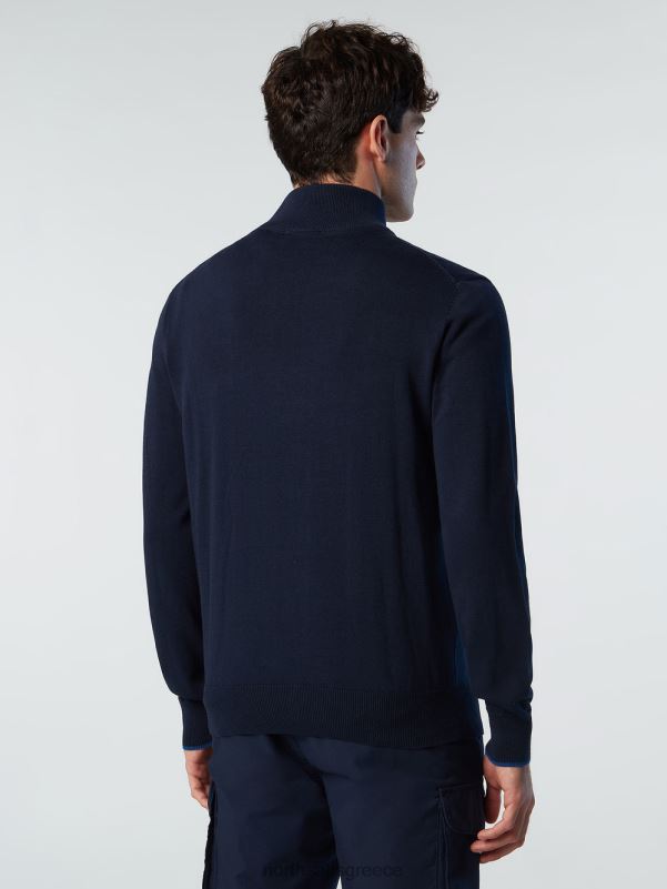 γρ North Sails άνδρες ζακέτα με φερμουάρ ναυτικό μπλε NZP8250 είδη ένδυσης