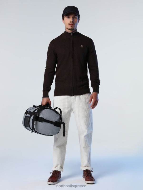 γρ North Sails άνδρες οικολογική ζακέτα από κασμίρ κακάο NZP8765 είδη ένδυσης