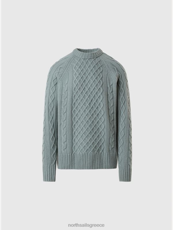 γρ North Sails άνδρες βραχυκυκλωτήρα με πλεκτό καλώδιο ορυκτό μπλε NZP8768 είδη ένδυσης