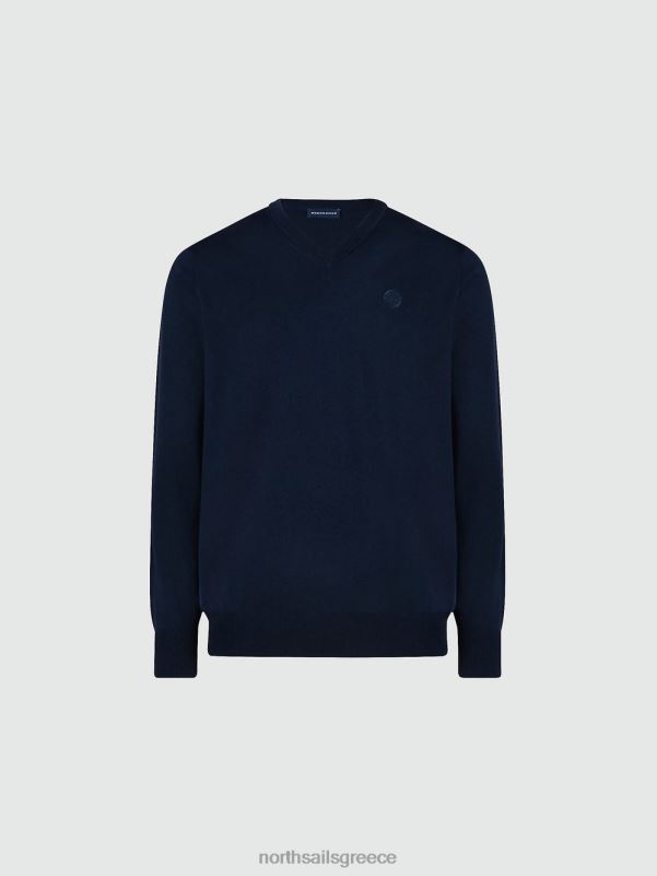 γρ North Sails άνδρες άλτης με λαιμόκοψη ναυτικό μπλε NZP8778 είδη ένδυσης