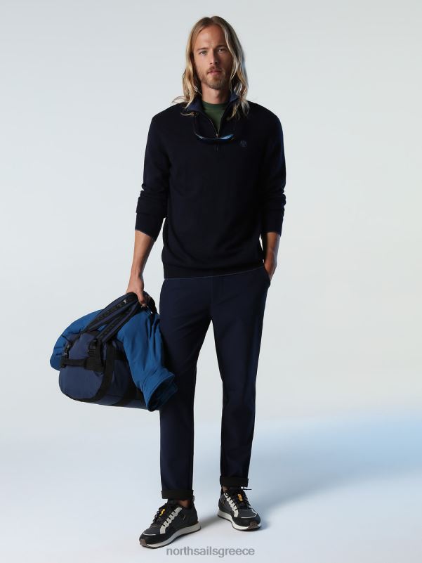 γρ North Sails άνδρες οικολογικό κασμίρ άλτης ναυτικό μπλε NZP8794 είδη ένδυσης