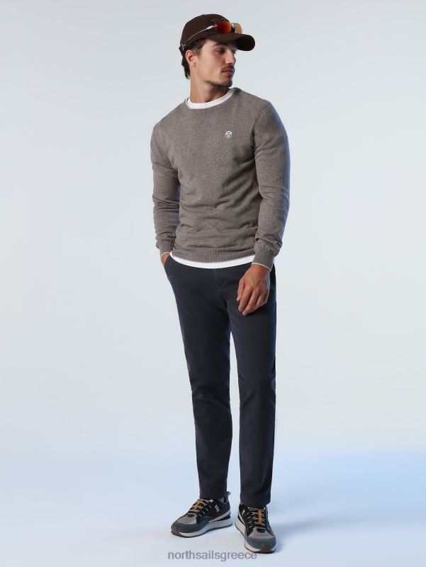 γρ North Sails άνδρες οικολογικό άλμα από κασμίρ απολιθωμένη μελάγχη NZP8885 είδη ένδυσης