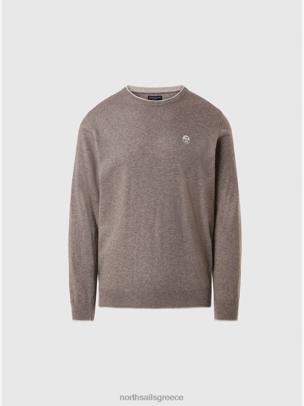 γρ North Sails άνδρες οικολογικό άλμα από κασμίρ απολιθωμένη μελάγχη NZP8885 είδη ένδυσης