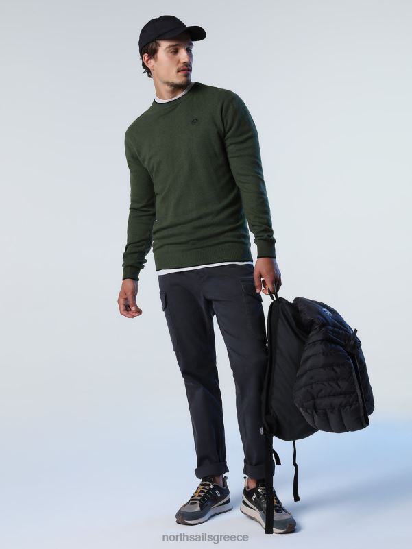 γρ North Sails άνδρες οικολογικό άλμα από κασμίρ πράσινο κισσό NZP8887 είδη ένδυσης