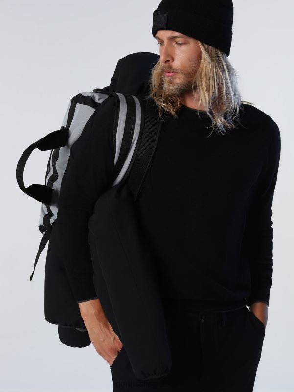 γρ North Sails άνδρες οικολογικό άλμα από κασμίρ μαύρος NZP8894 είδη ένδυσης