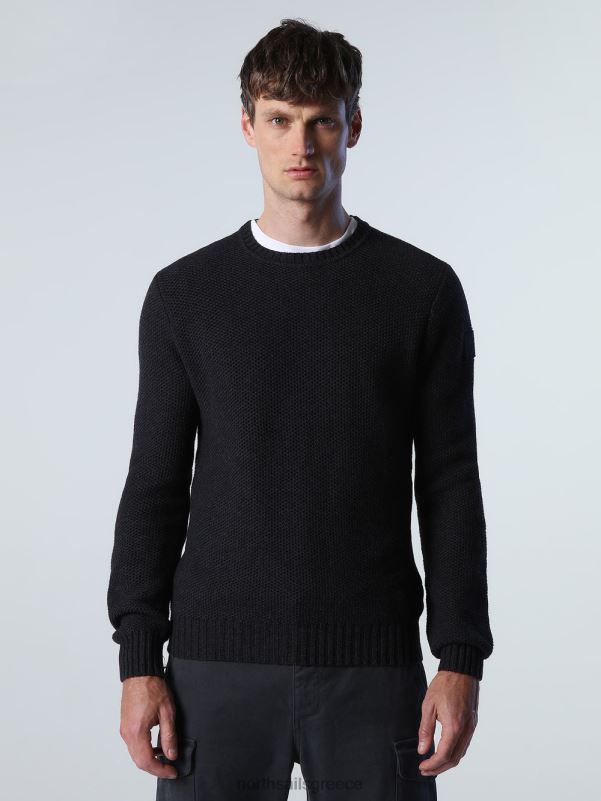 γρ North Sails άνδρες γεφυρωτή βελονιά κηρήθρας συνένωση ασφάλτου NZP8900 είδη ένδυσης