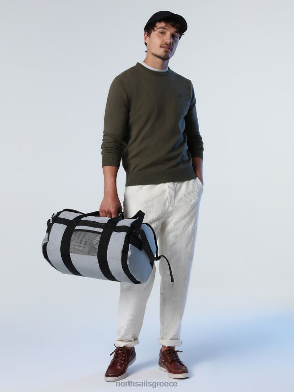 γρ North Sails άνδρες άλτης με το λαιμό του πληρώματος πράσινο κισσό NZP8905 είδη ένδυσης