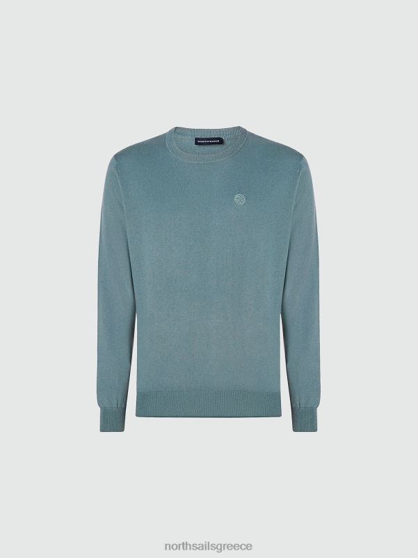 γρ North Sails άνδρες άλτης με το λαιμό του πληρώματος ορυκτό μπλε NZP8906 είδη ένδυσης