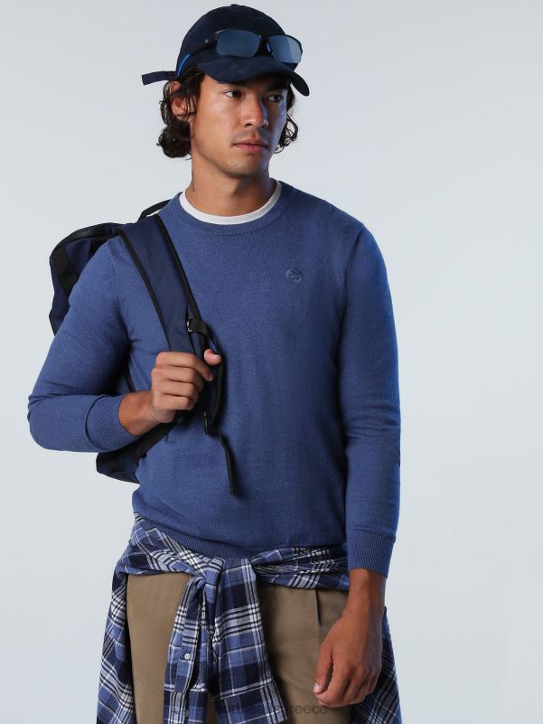 γρ North Sails άνδρες άλτης με το λαιμό του πληρώματος τζιν μπλε μελανζέ NZP8908 είδη ένδυσης