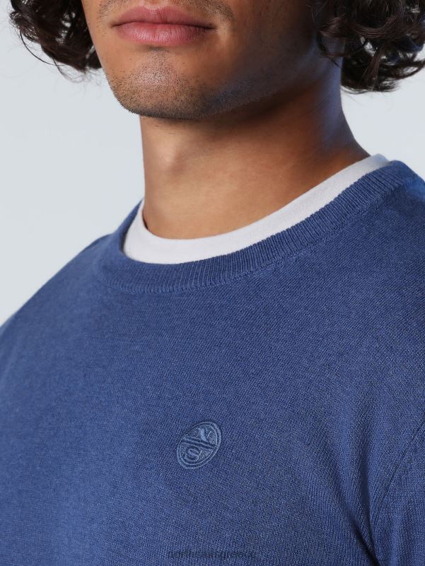 γρ North Sails άνδρες άλτης με το λαιμό του πληρώματος τζιν μπλε μελανζέ NZP8908 είδη ένδυσης