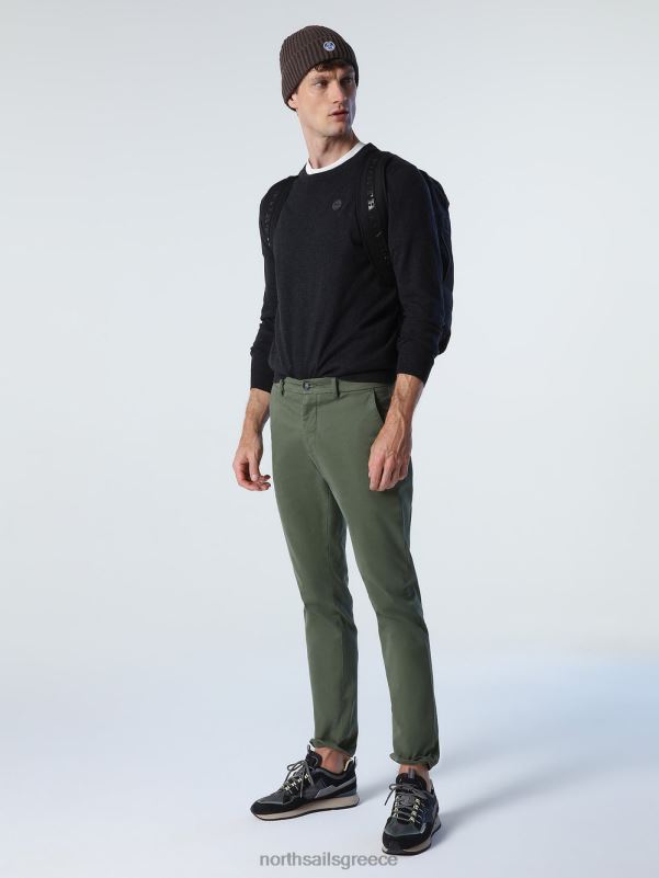 γρ North Sails άνδρες άλτης με το λαιμό του πληρώματος σκούρο γκρι μελανζέ NZP8911 είδη ένδυσης