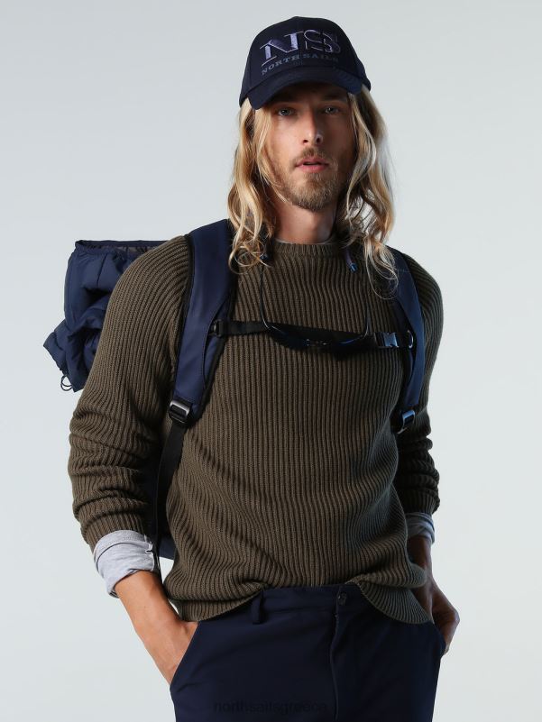 γρ North Sails άνδρες ψαράδικο ψαράδικο πράσινο κισσό NZP8979 είδη ένδυσης