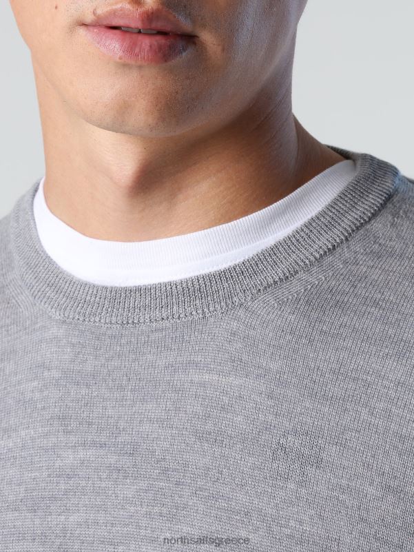 γρ North Sails άνδρες άλτης υδρόμαλλου γκρι βιολετί NZP8983 είδη ένδυσης