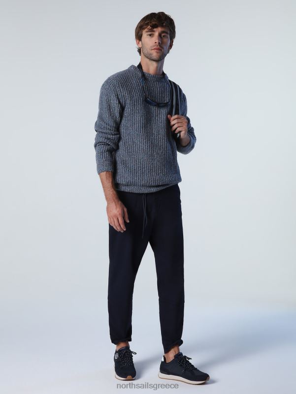 γρ North Sails άνδρες ραβδωτό άλτης μπλε της Κίνας NZP8985 είδη ένδυσης