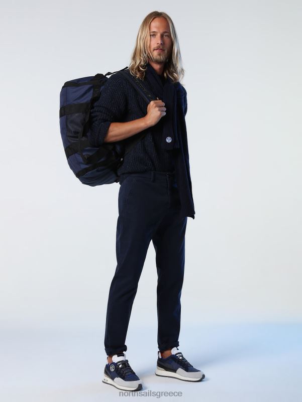 γρ North Sails άνδρες ραβδωτό άλτης ναυτικό μπλε NZP8986 είδη ένδυσης