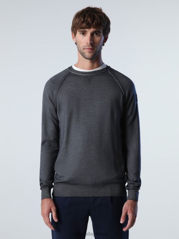 γρ North Sails άνδρες βραχυκυκλωτήρα με ένθετο v μαύρος NZP8724 είδη ένδυσης