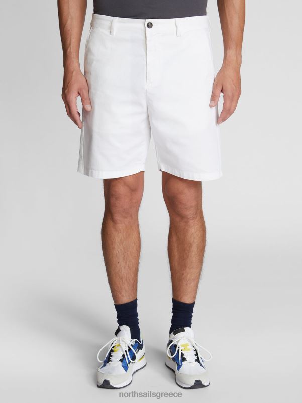 γρ North Sails άνδρες βερμούδα γαμπαρντίνα αστέρι 1987 άσπρο NZP81089 είδη ένδυσης