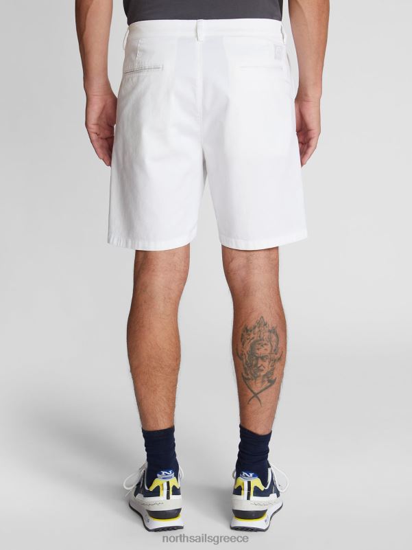 γρ North Sails άνδρες βερμούδα γαμπαρντίνα αστέρι 1987 άσπρο NZP81089 είδη ένδυσης
