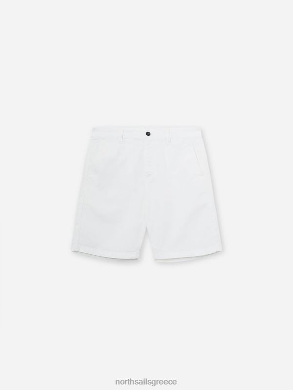 γρ North Sails άνδρες βερμούδα γαμπαρντίνα αστέρι 1987 άσπρο NZP81089 είδη ένδυσης