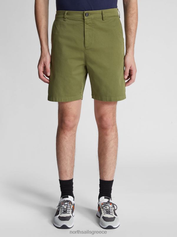 γρ North Sails άνδρες βερμούδα γαμπαρντίνα αστέρι 1987 λαδί NZP81091 είδη ένδυσης