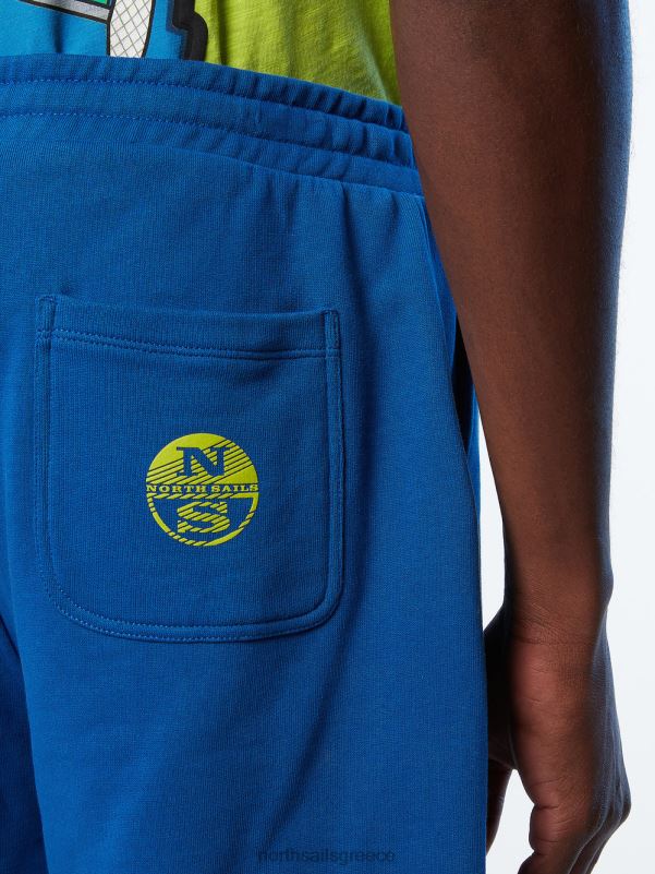 γρ North Sails άνδρες αθλητικό σορτς με τσέπη με λογότυπο μπλε του ωκεανού NZP8358 είδη ένδυσης