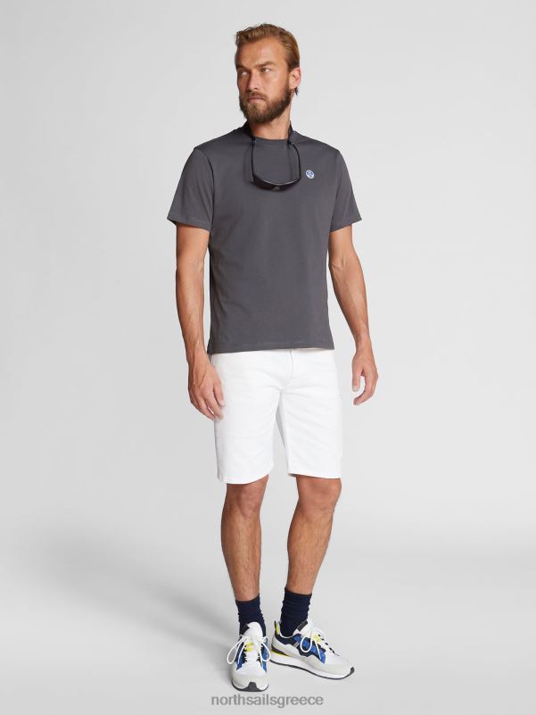 γρ North Sails άνδρες τζιν σορτς cargo sappho 1871 άσπρο NZP81238 είδη ένδυσης