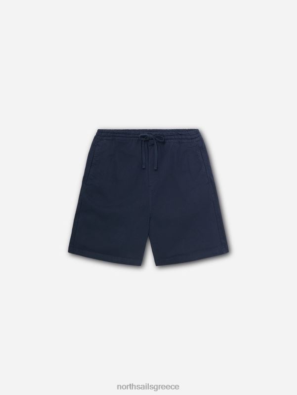 γρ North Sails άνδρες σορτς chino με κορδόνια ναυτικό μπλε NZP81141 είδη ένδυσης