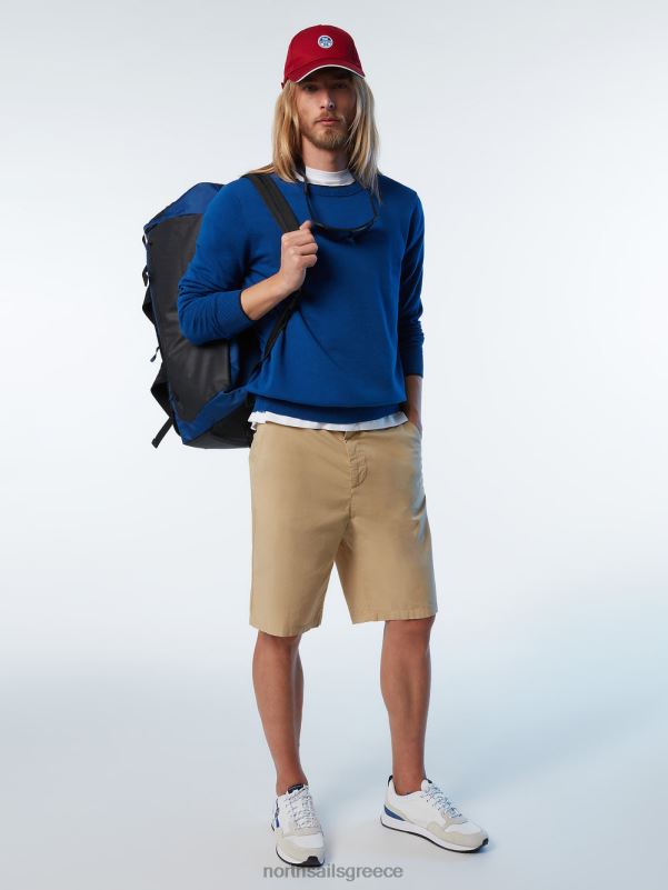 γρ North Sails άνδρες σορτς chino από οργανικό βαμβάκι μέλι NZP8341 είδη ένδυσης