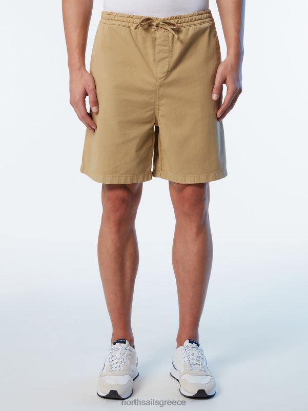 γρ North Sails άνδρες σορτς chino με κορδόνι μέλι NZP8364 είδη ένδυσης