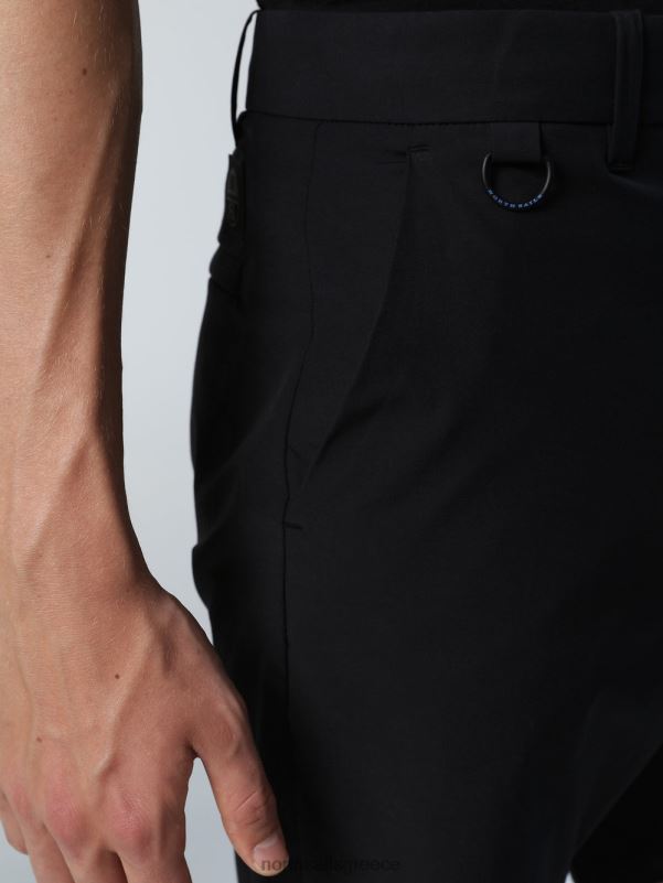 γρ North Sails άνδρες comfort tech chino σορτς μαύρος NZP8350 είδη ένδυσης