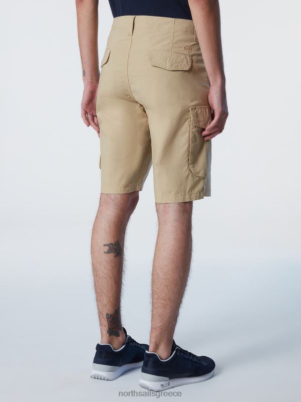 γρ North Sails άνδρες σορτς φορτίου eco-poplin μέλι NZP8329 είδη ένδυσης