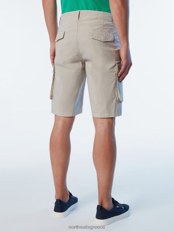 γρ North Sails άνδρες σορτς φορτίου eco-poplin περιστέρι NZP8336 είδη ένδυσης