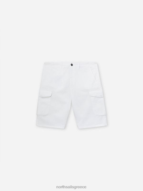 γρ North Sails άνδρες ποπλίνα σορτς φορτίου ranger 1937 άσπρο NZP81165 είδη ένδυσης