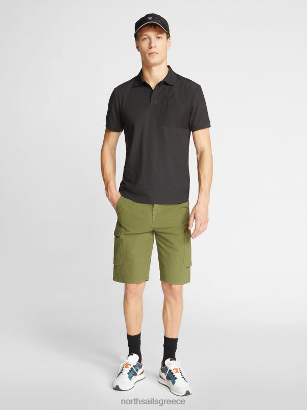 γρ North Sails άνδρες ποπλίνα σορτς φορτίου ranger 1937 λαδί NZP81167 είδη ένδυσης