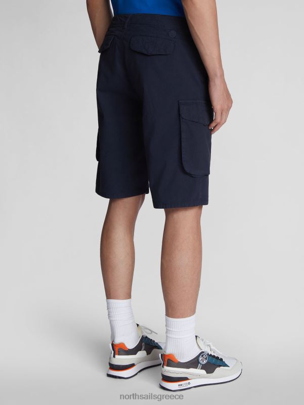 γρ North Sails άνδρες ποπλίνα σορτς φορτίου ranger 1937 ναυτικό μπλε NZP81169 είδη ένδυσης