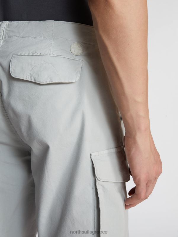 γρ North Sails άνδρες ποπλίνα σορτς φορτίου ranger 1937 γκρι βιολετί NZP81170 είδη ένδυσης