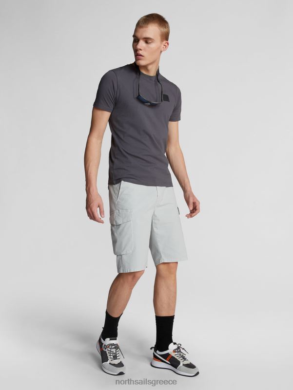 γρ North Sails άνδρες ποπλίνα σορτς φορτίου ranger 1937 γκρι βιολετί NZP81170 είδη ένδυσης
