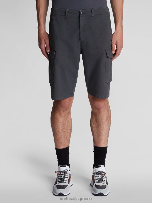γρ North Sails άνδρες ποπλίνα σορτς φορτίου ranger 1937 ασφάλτος NZP81171 είδη ένδυσης