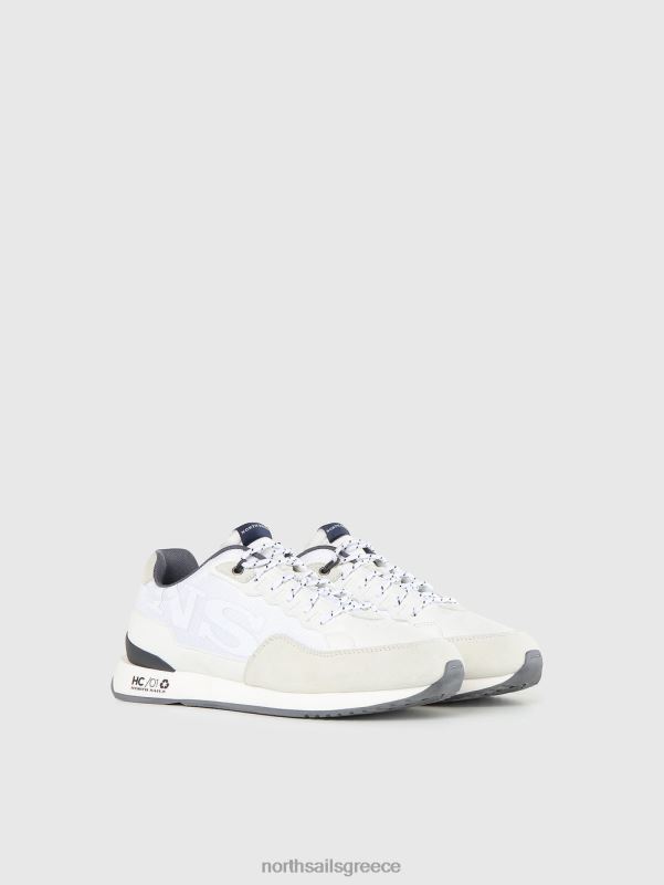 γρ North Sails άνδρες αθλητικά παπούτσια με λογότυπο άσπρο NZP8707 είδη υπόδησης