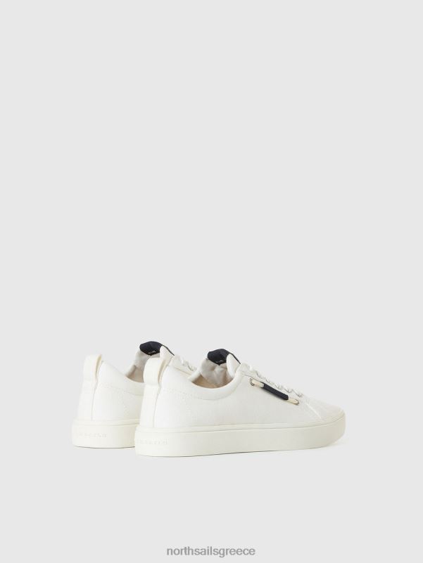 γρ North Sails άνδρες sneaker χρωμίου υφάλου άσπρο NZP8439 είδη υπόδησης