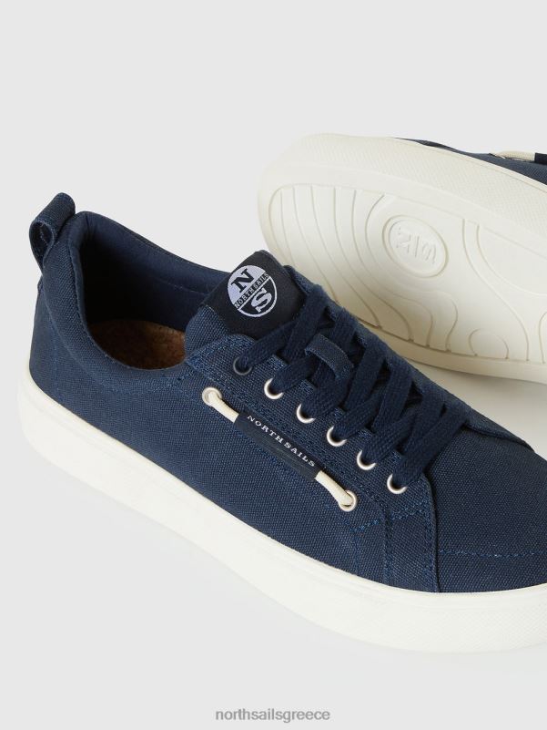 γρ North Sails άνδρες sneaker χρωμίου υφάλου ναυτικό μπλε NZP8441 είδη υπόδησης
