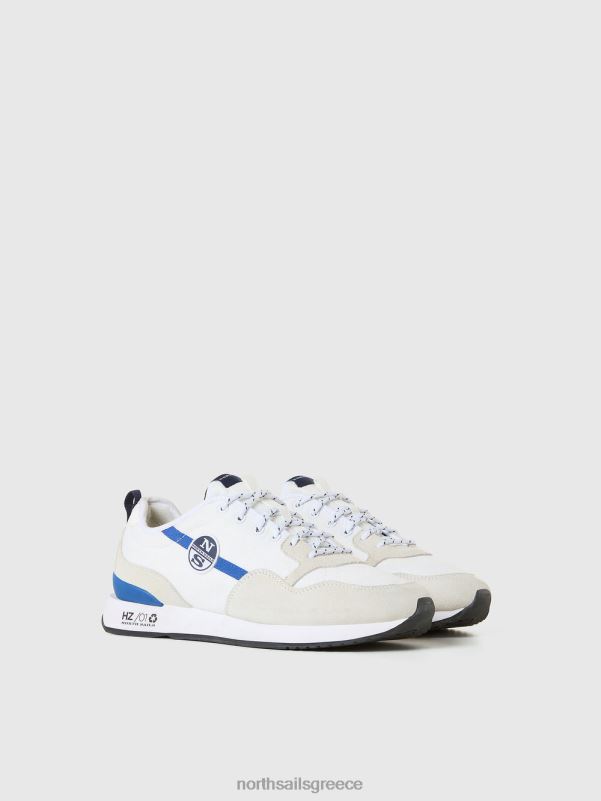 γρ North Sails άνδρες απλό sneaker horizon άσπρο NZP8434 είδη υπόδησης