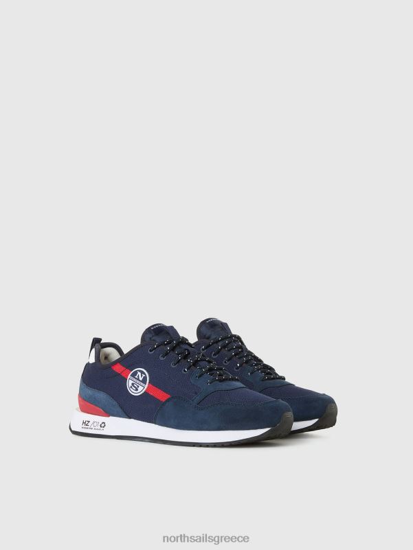γρ North Sails άνδρες απλό sneaker horizon ναυτικό μπλε NZP8436 είδη υπόδησης